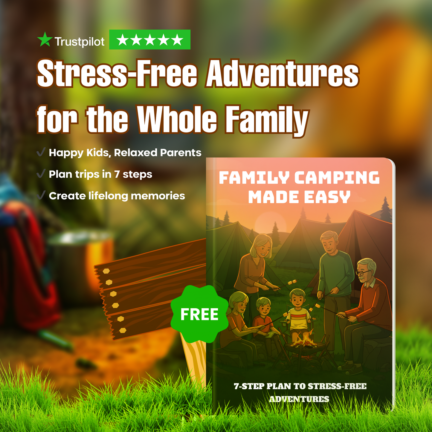 Camp Confidently: What Every Camper Should Know (50% OFF + 3 FREE)