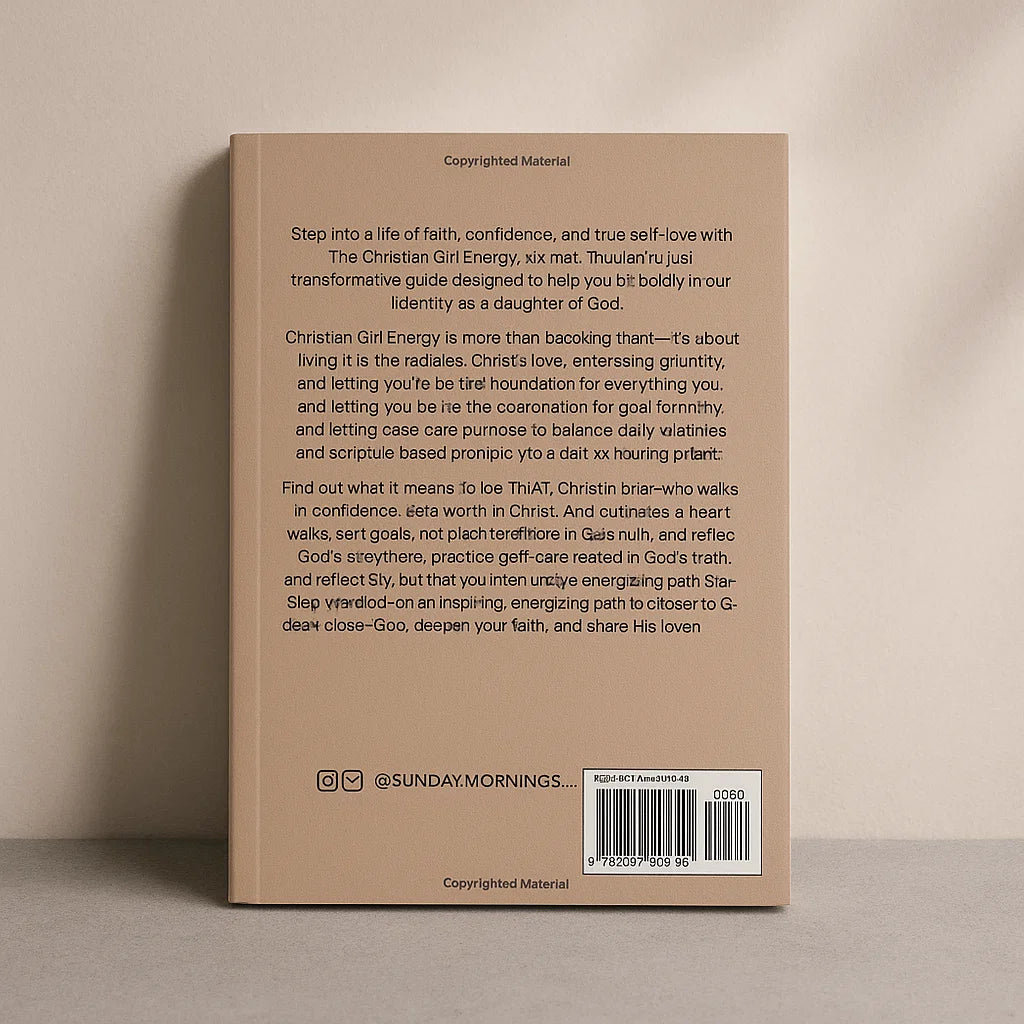 The Christian Girl Energy Journal (50% OFF)