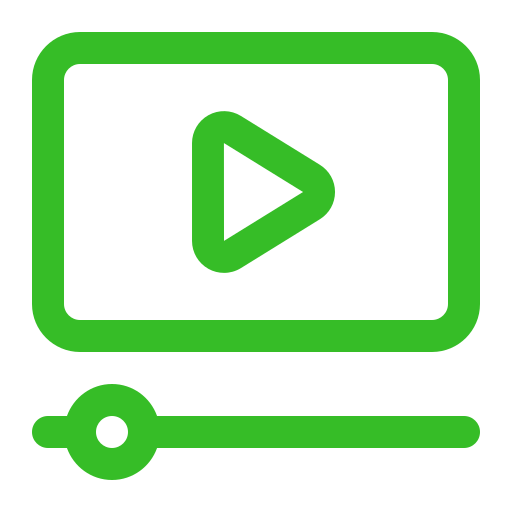 Video lesson icon