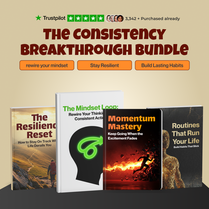 The Mindset Loop: Rewire Your Thinking (50% OFF + 3 FREE)