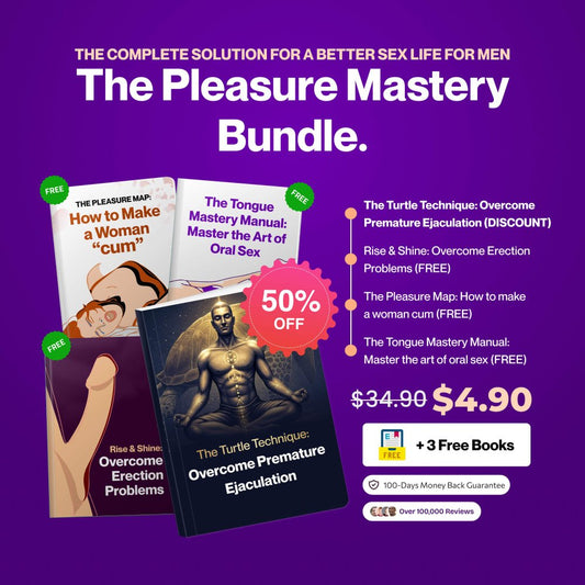 The Pleasure Mastery Bundle (50% OFF + 3 FREE)