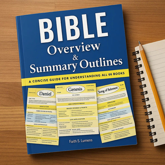Bible Overview & Summary Outlines: A Quick and Concise Guide for Easy Understanding (50% OFF)