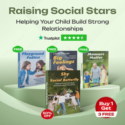 Raising Social Stars – Helping Your Child Build Strong Relationships (50% OFF + 3 FREE)